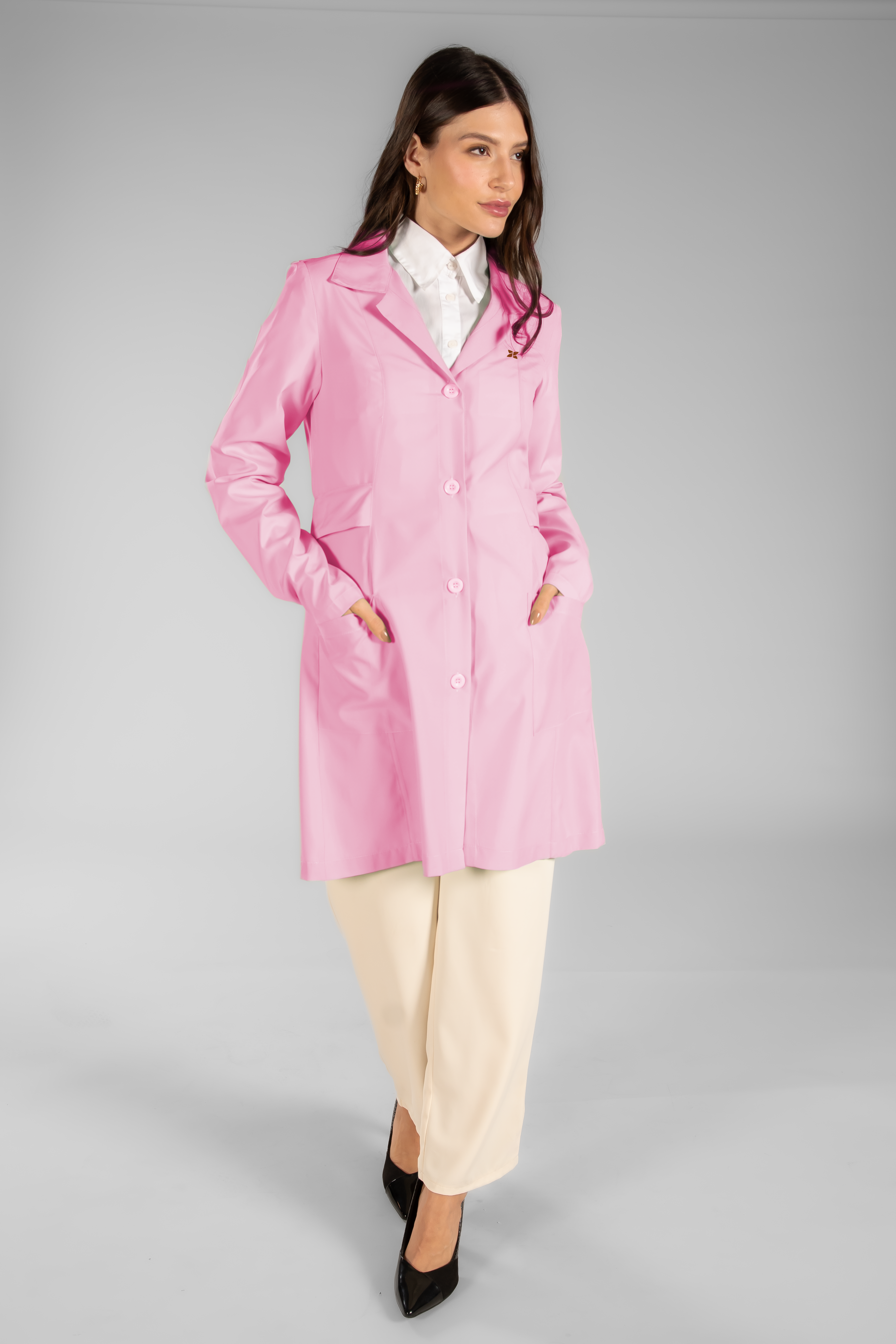 Jaleco Feminino Louise Microfibra