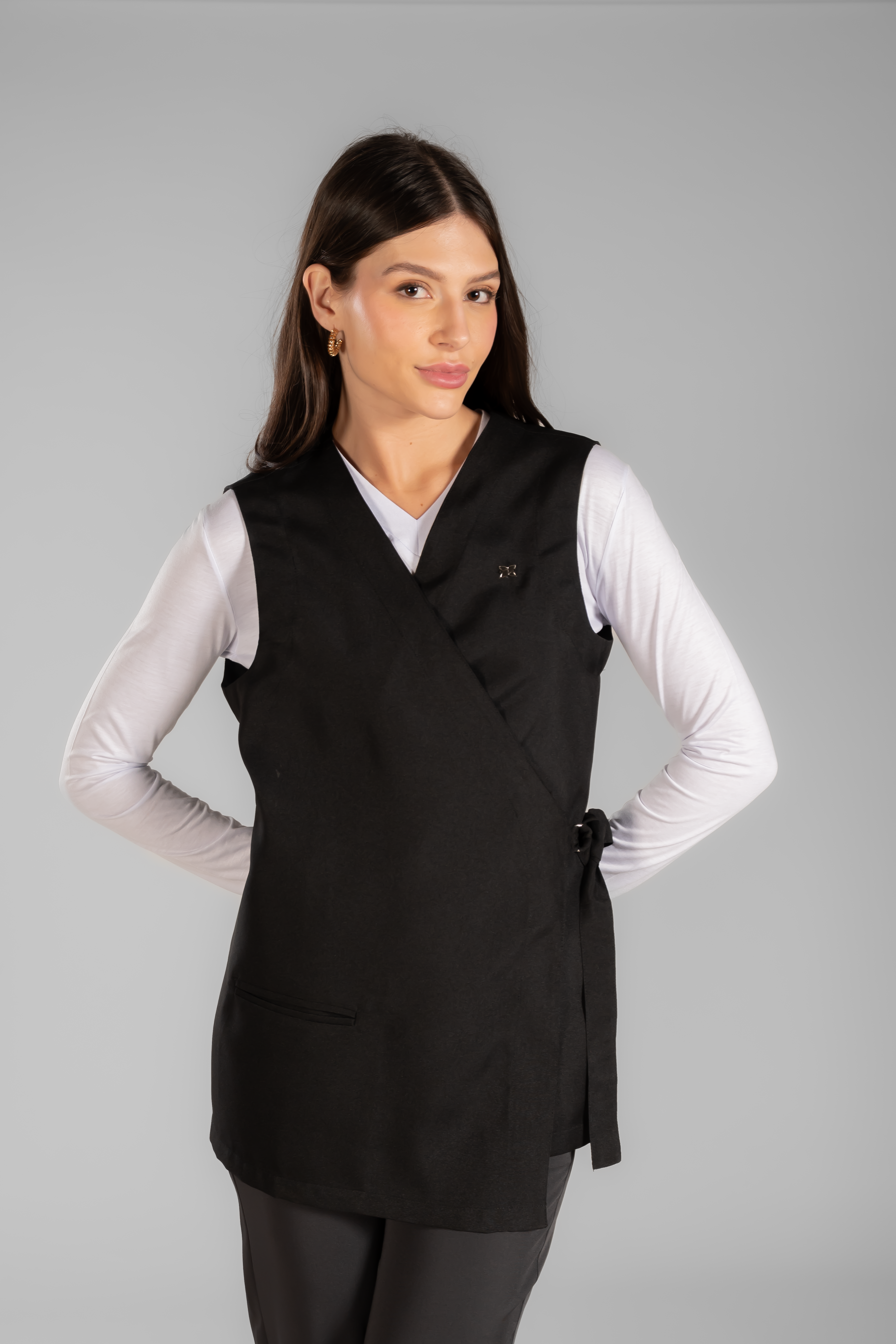 Avental Feminino Transpassado
