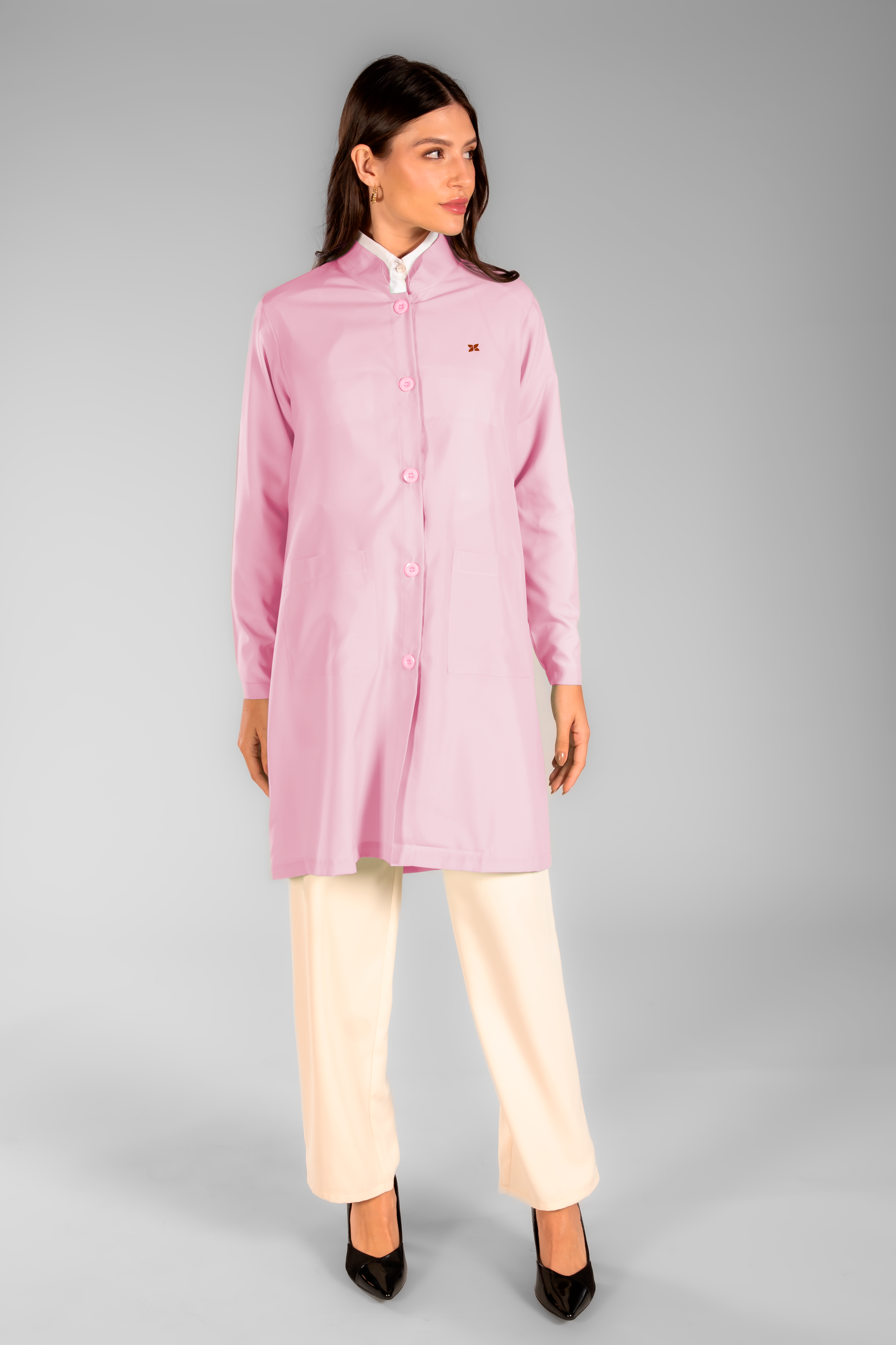 Jaleco Feminino Rose