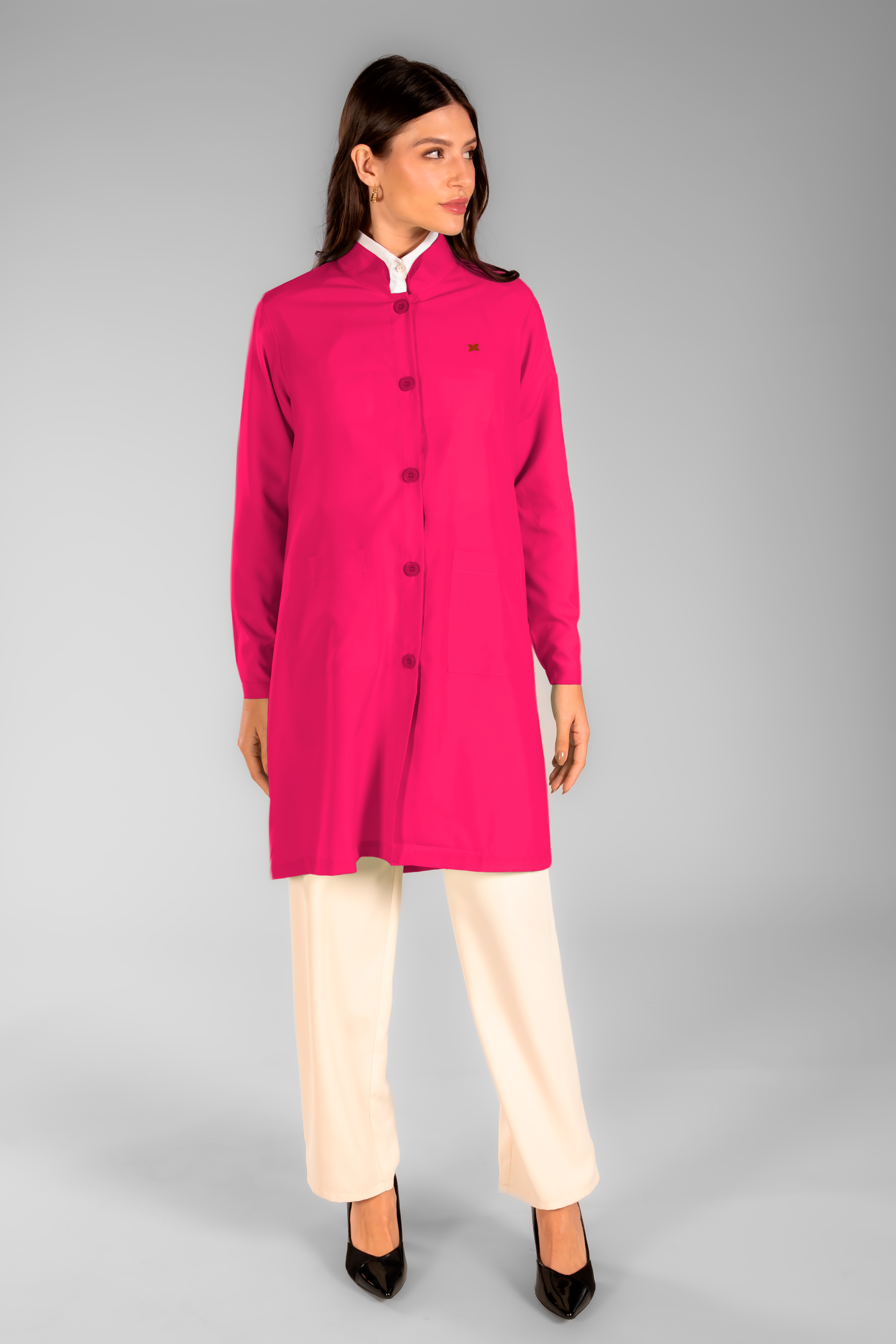 Jaleco Feminino Rose