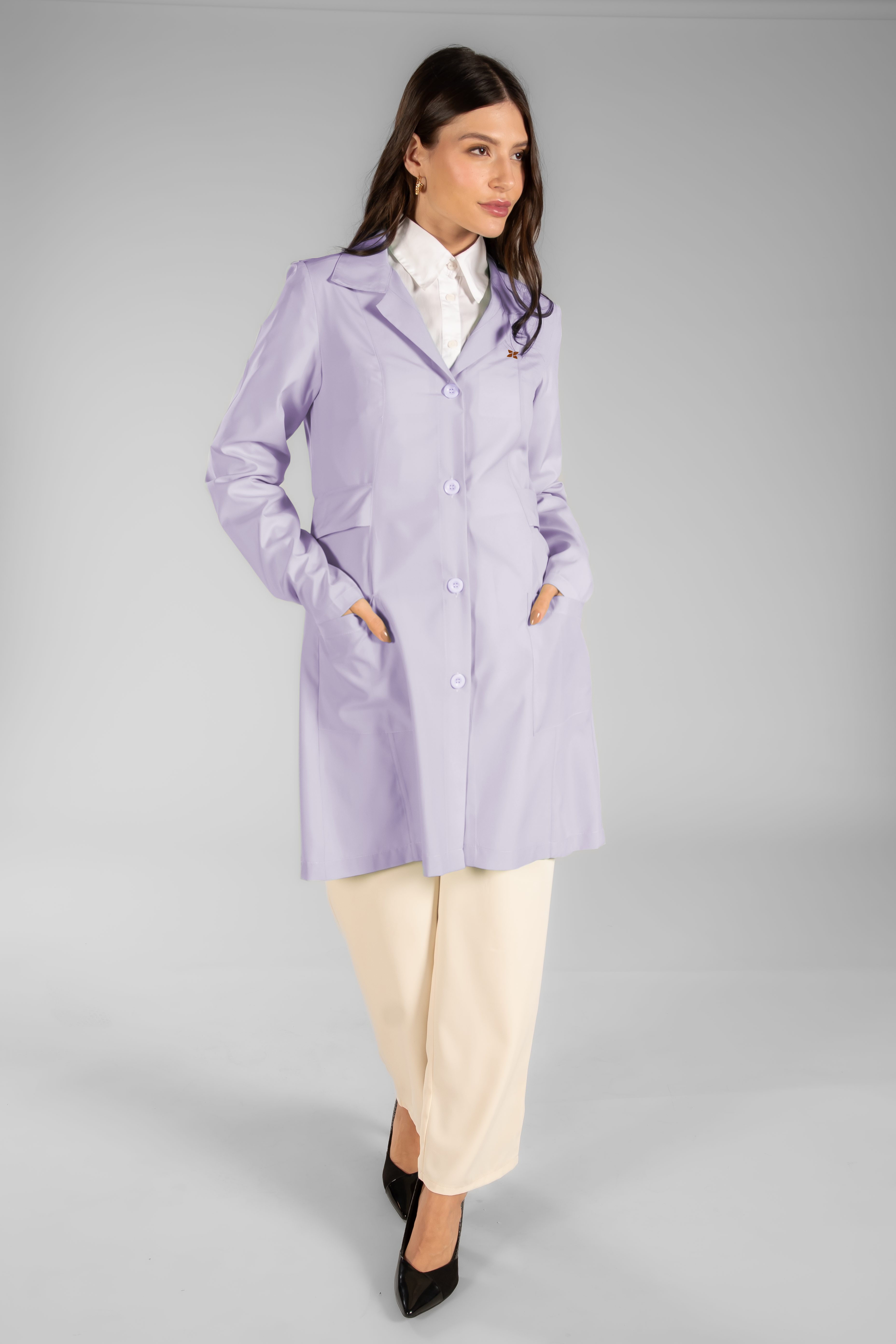 Jaleco Feminino Louise Microfibra