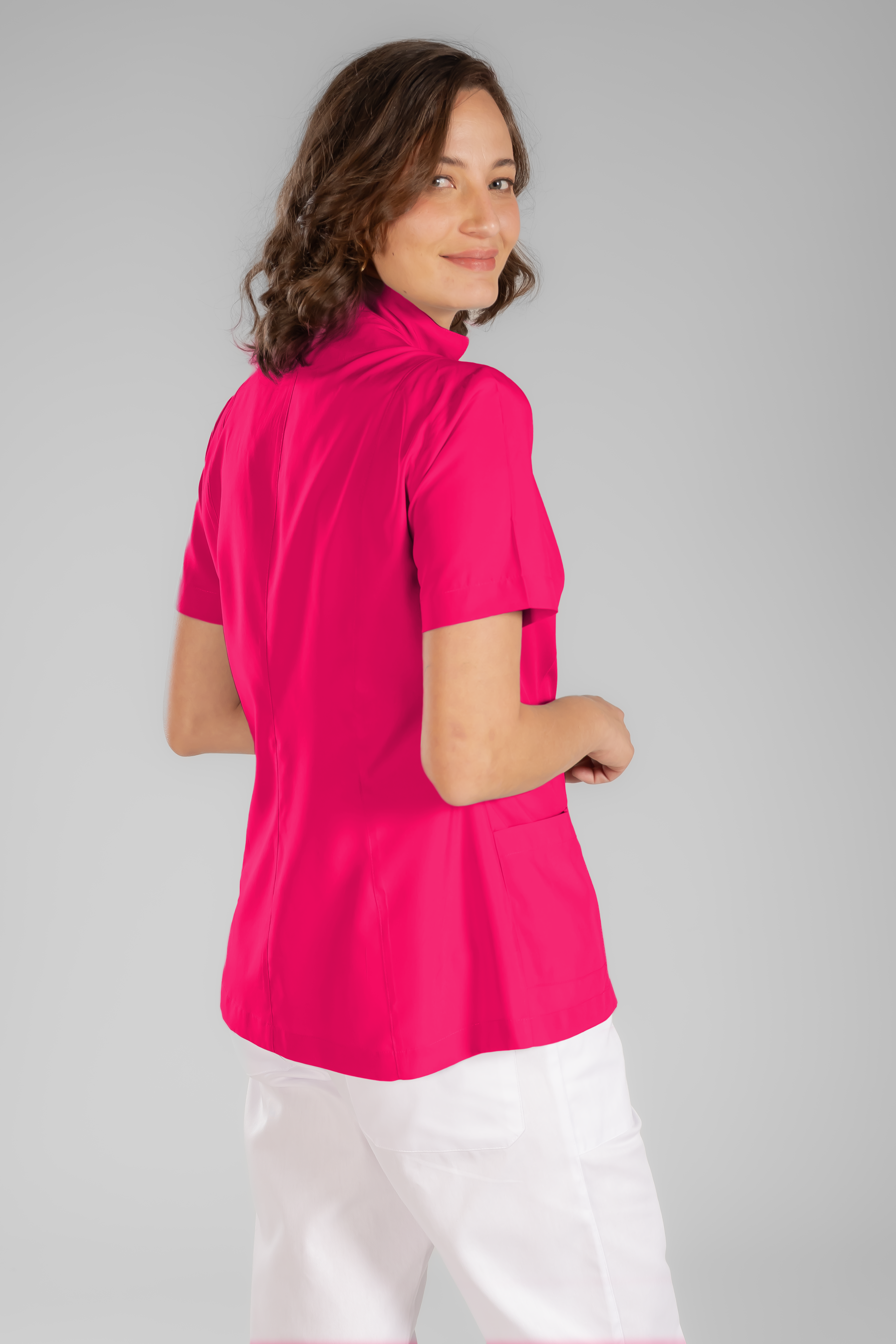 Jaleco Feminino Vitória Microfibra