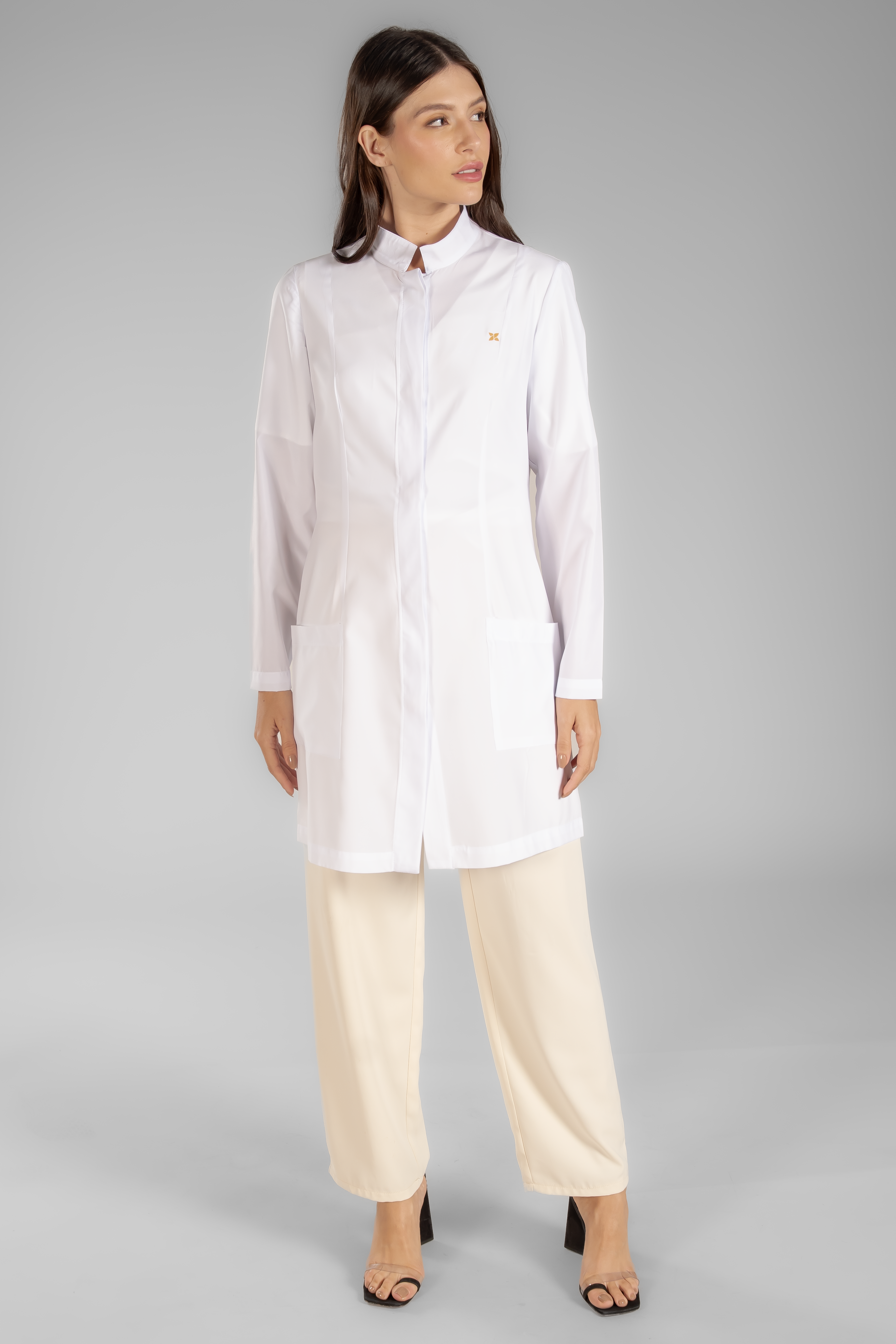 Jaleco Feminino Hannah Microfibra