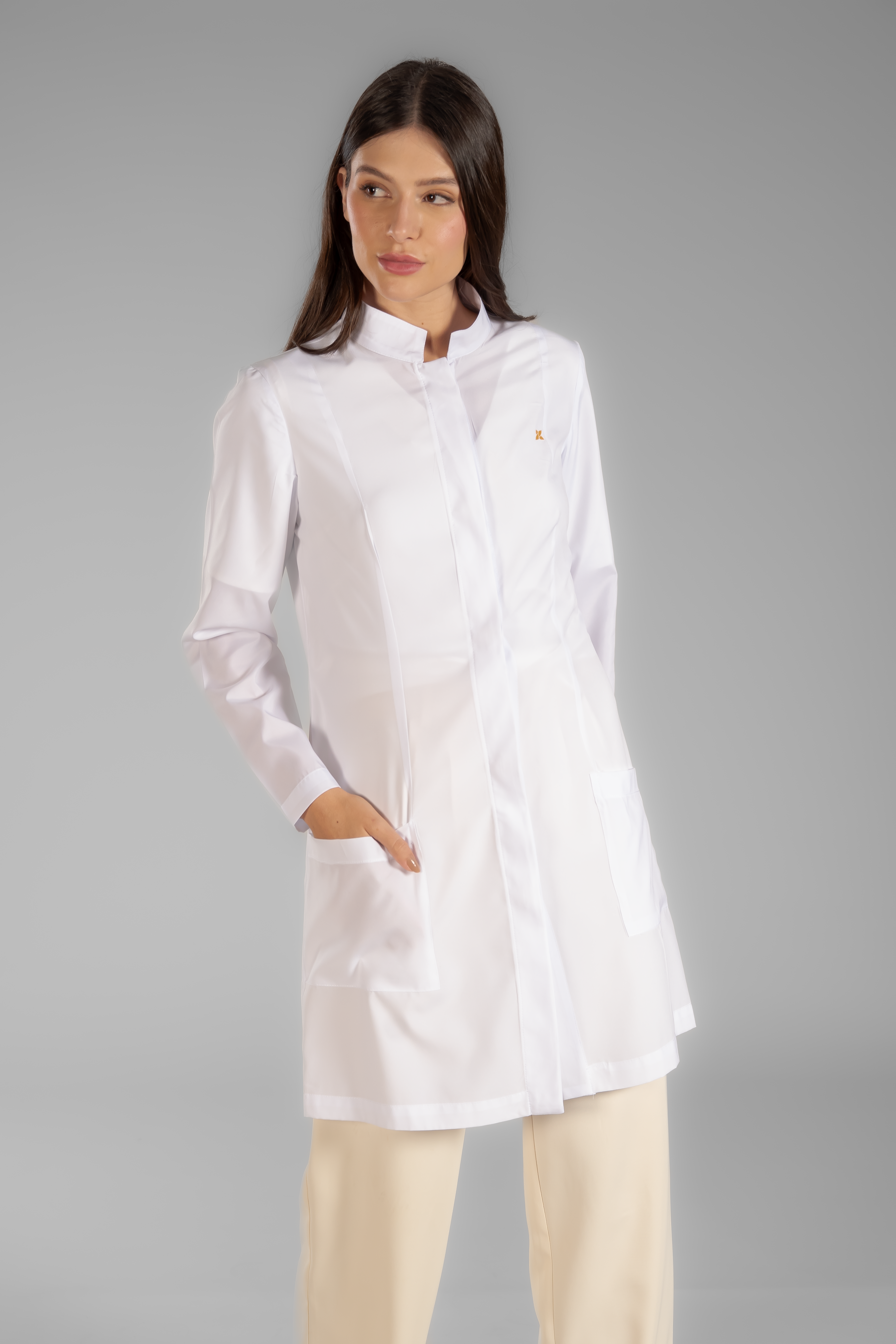 Jaleco Feminino Hannah Microfibra