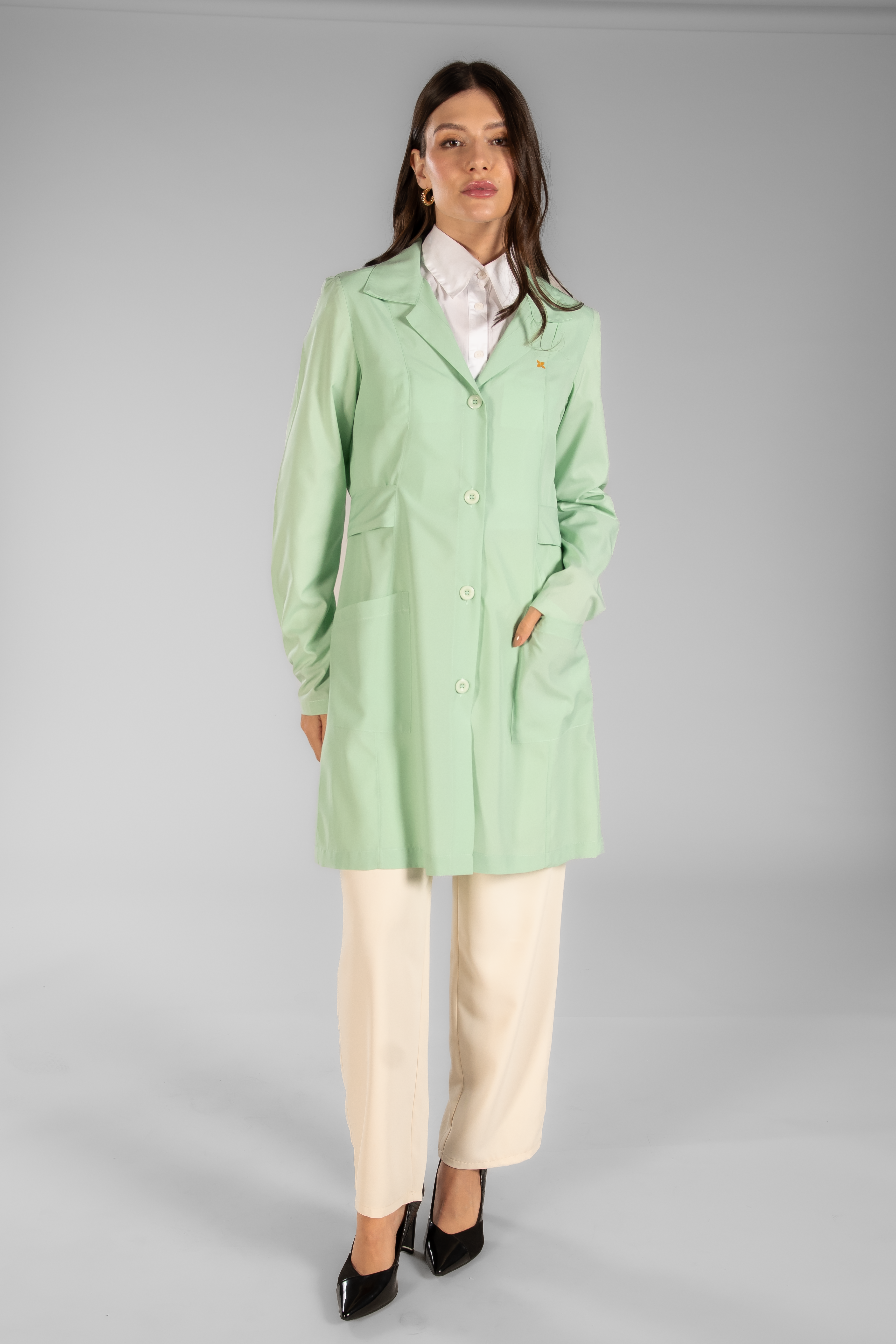 Jaleco Feminino Louise Microfibra