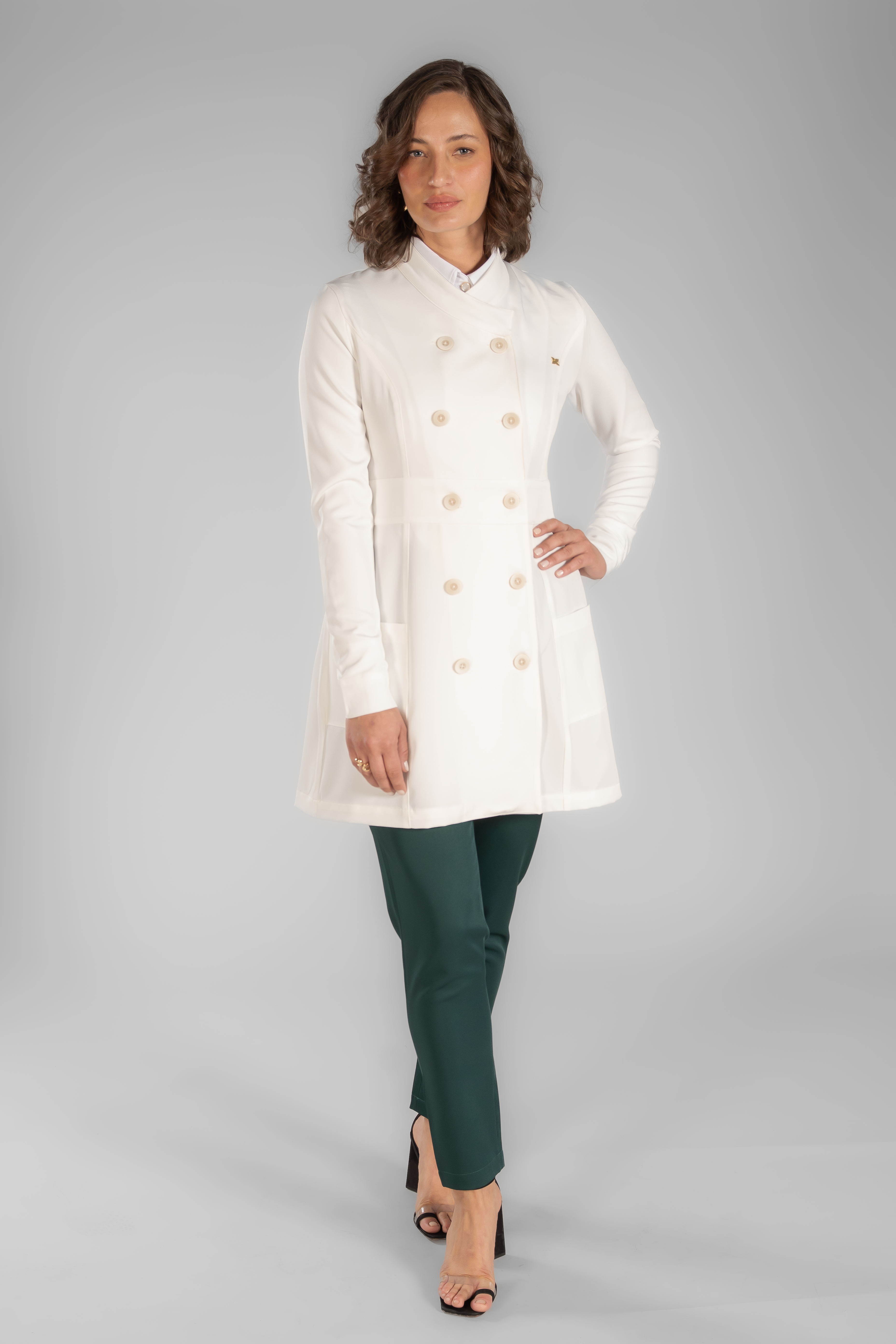 Jaleco Feminino Sara Two Way