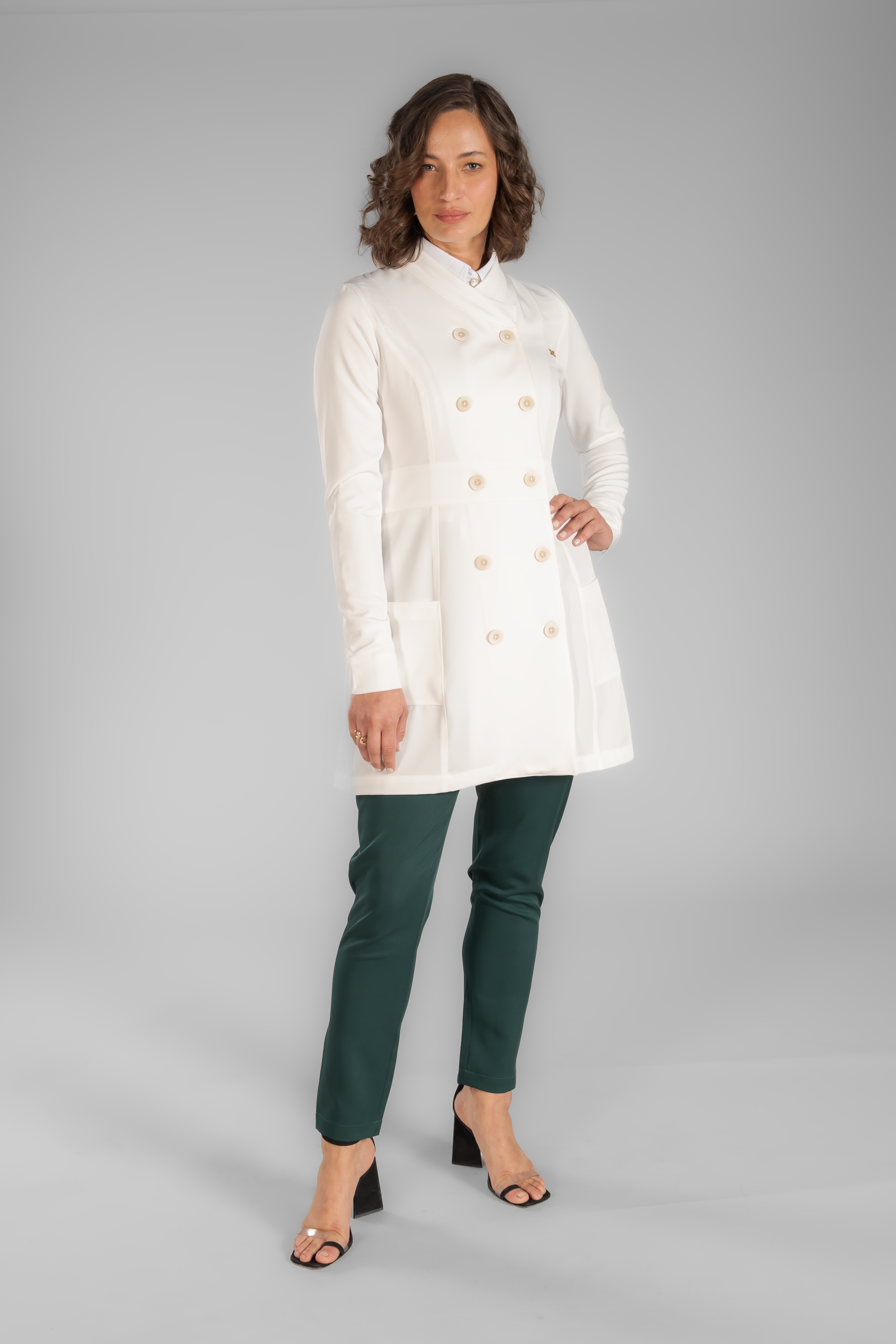Jaleco Feminino Sara Two Way