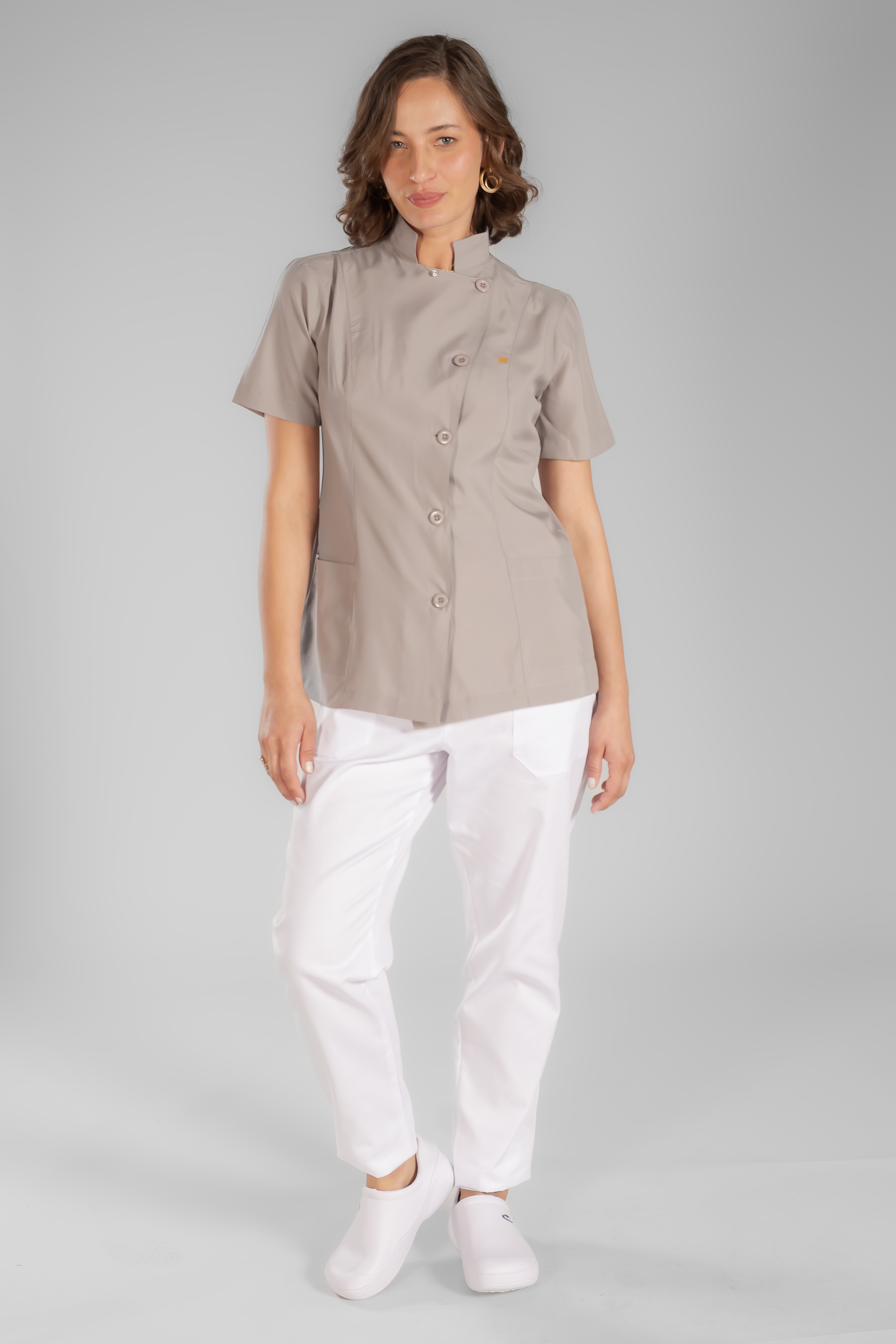 Jaleco Feminino Vitória Microfibra