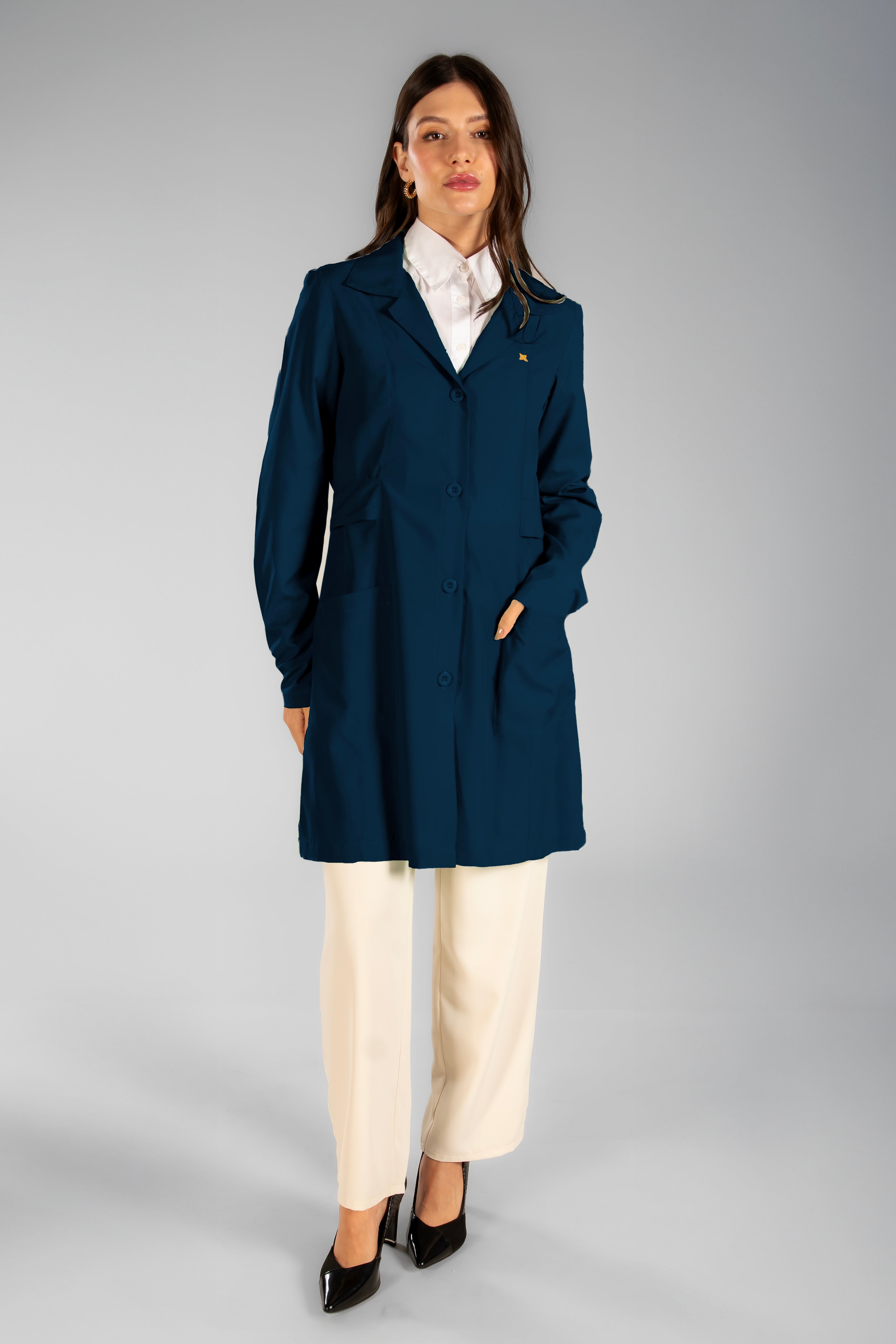 Jaleco Feminino Louise Microfibra