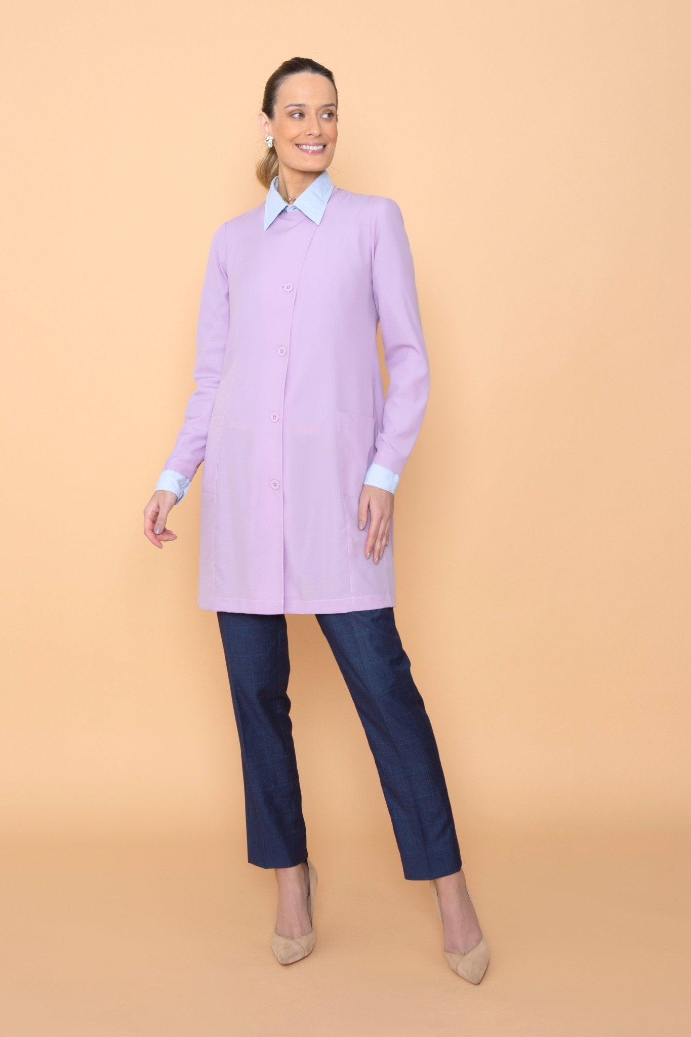 Jaleco Feminino Anne Microfibra - KOTA Fashion